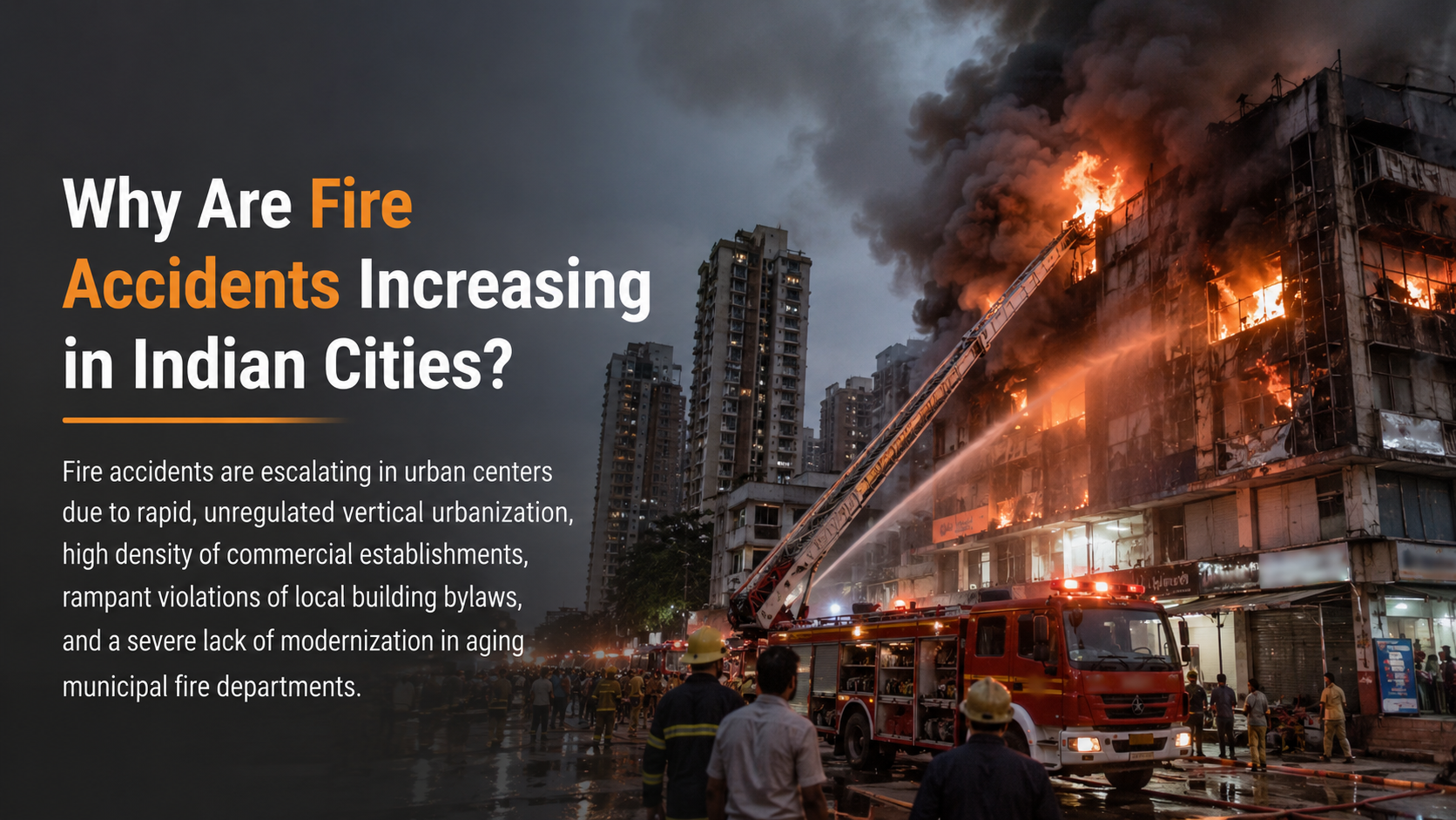 URBAN FIRE SAFETY IN INDIA: CAUSES OF BUILDING FIRES, SYSTEMIC GAPS AND WAY FORWARD
