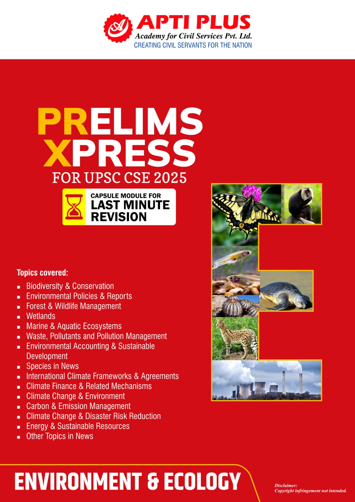 Prelims Xpress 2025 - Environment & Ecology