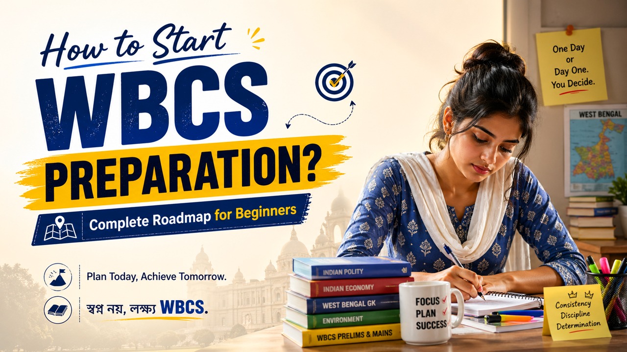 How to Start WBCS Preparation ? Complete Roadmap for Beginners