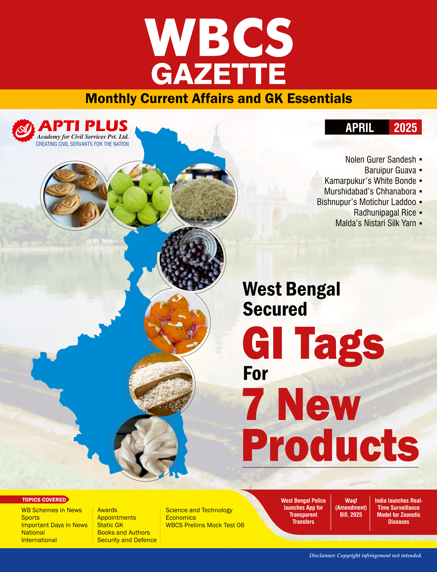 WBCS GAZETTE APRIL EDITION 2025