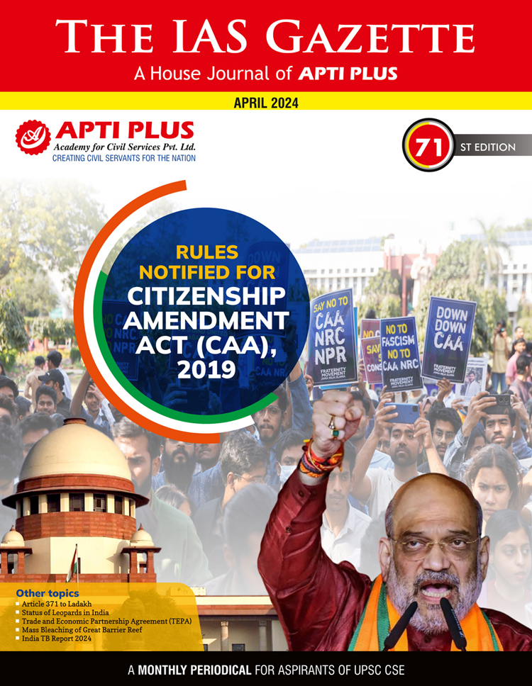 The IAS Gazette APRIL 2024