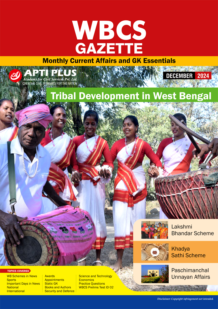 WBCS GAZETTE DECEMBER EDITION 2024