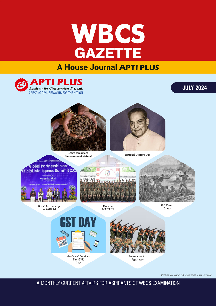 WBCS GAZETTE JULY EDITION 2024