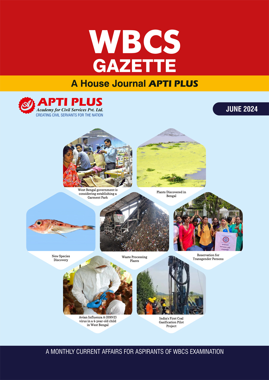 WBCS GAZETTE JUNE EDITION 2024