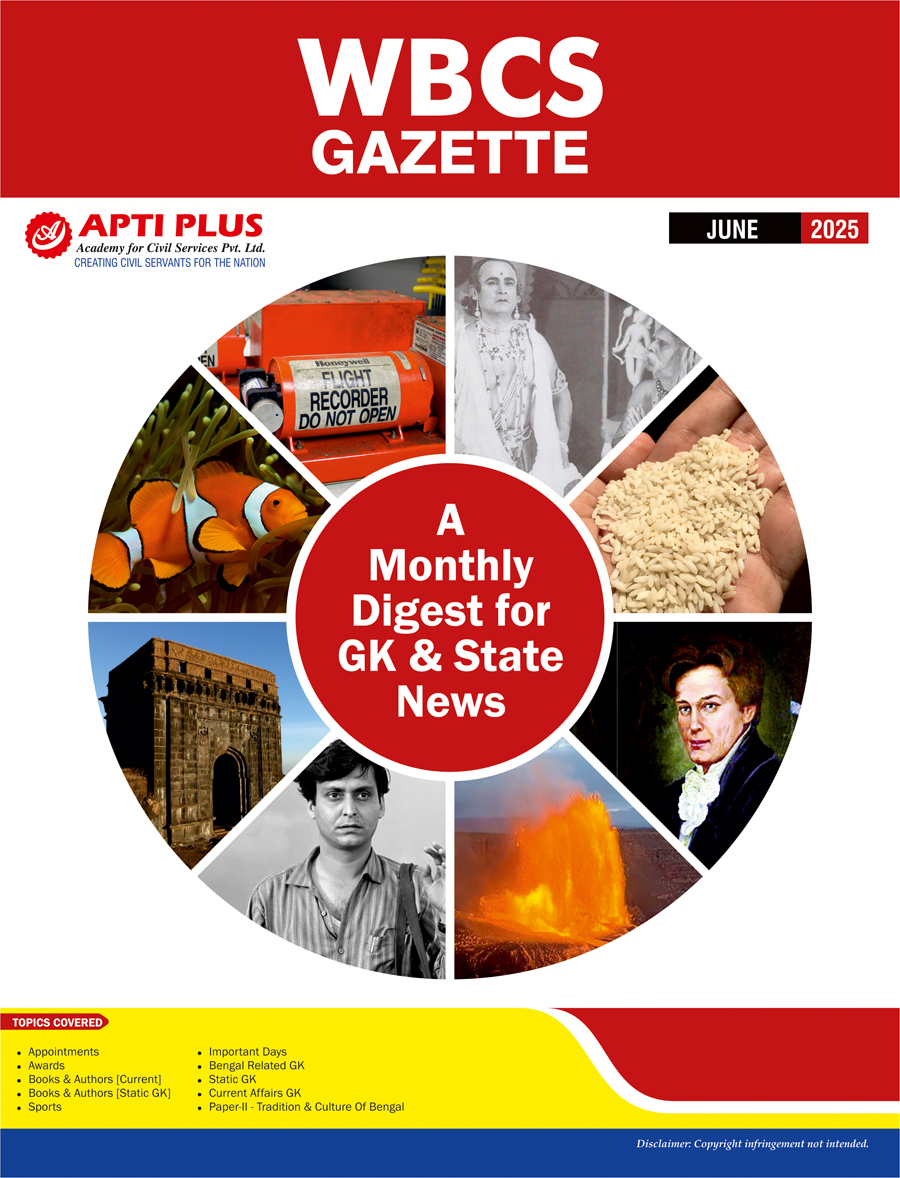 WBCS GAZETTE JUNE EDITION 2025