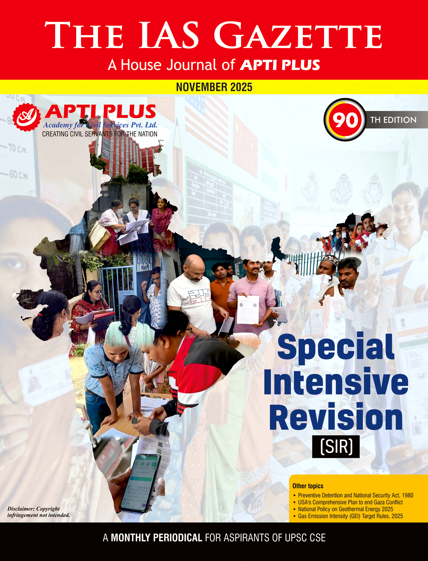 The IAS Gazette NOVEMBER 2025