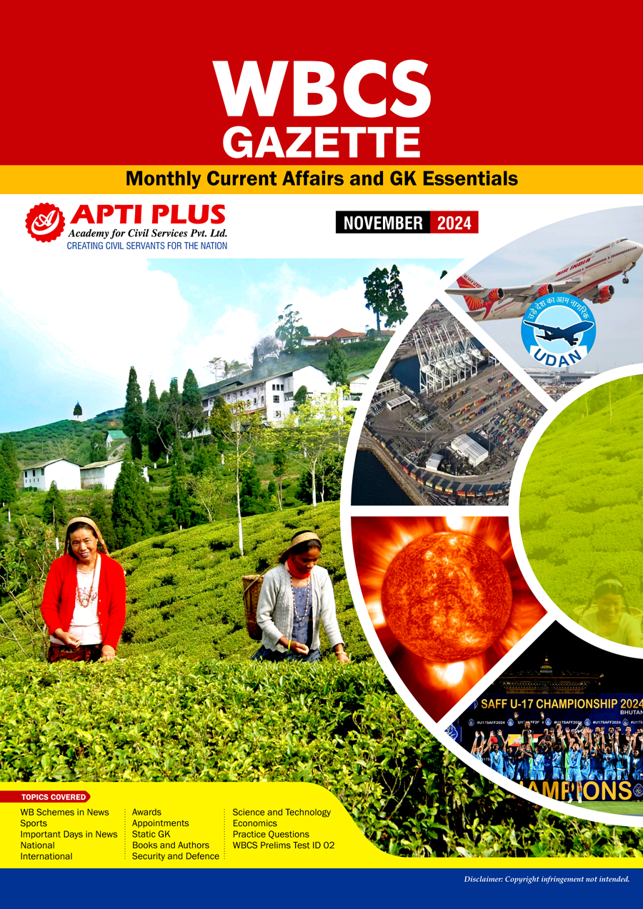 WBCS GAZETTE NOVEMBER EDITION 2024